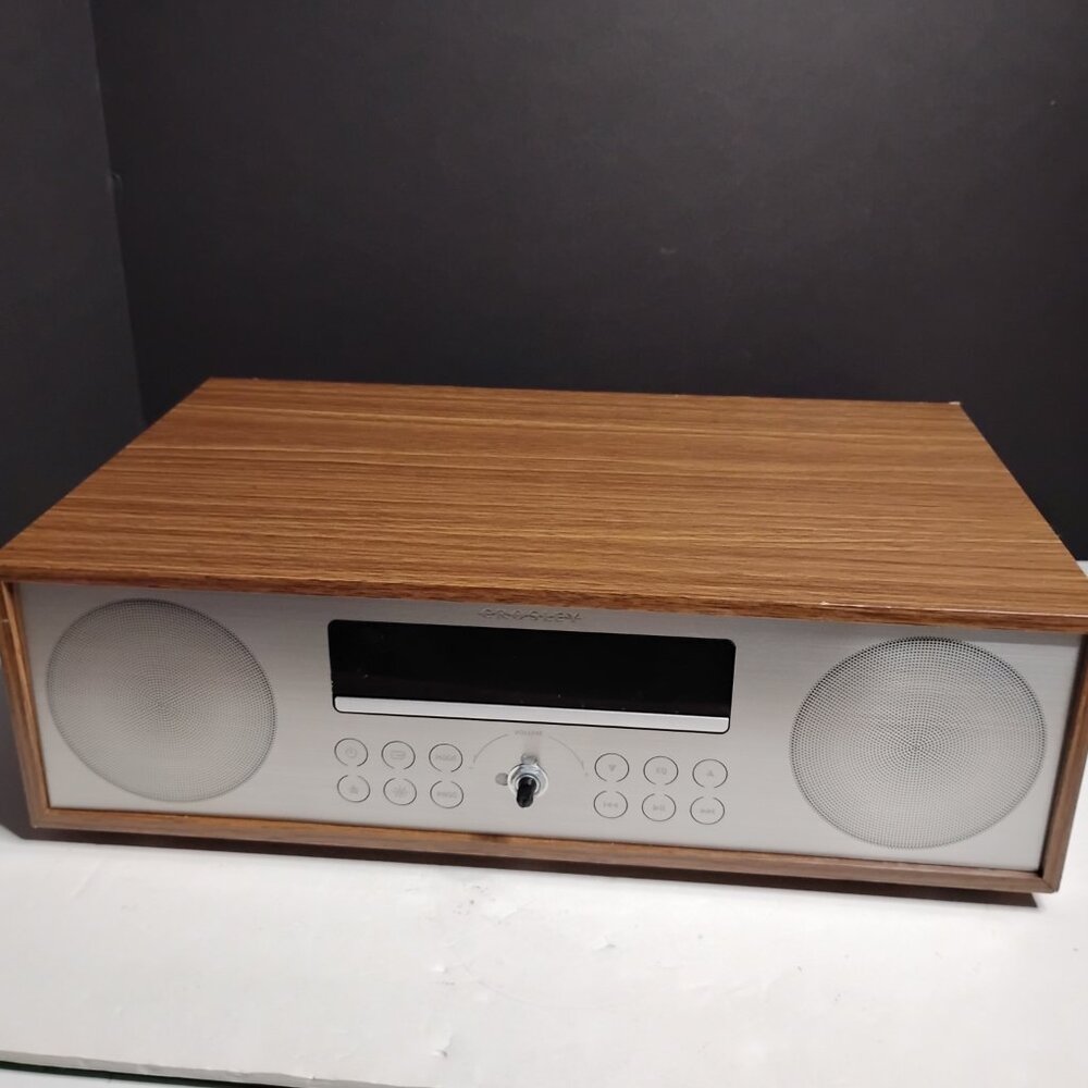 Crosley Fleetwood Speaker Radio Cd Player In Walnut (Bluetooth, Radio, CD)